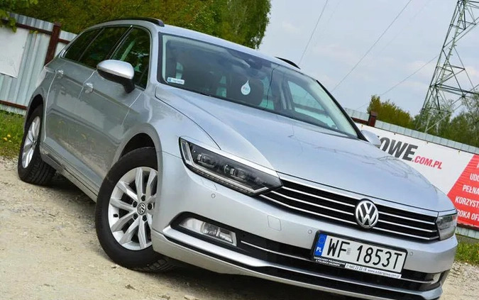 Volkswagen Passat cena 64900 przebieg: 192000, rok produkcji 2018 z Racibórz małe 704